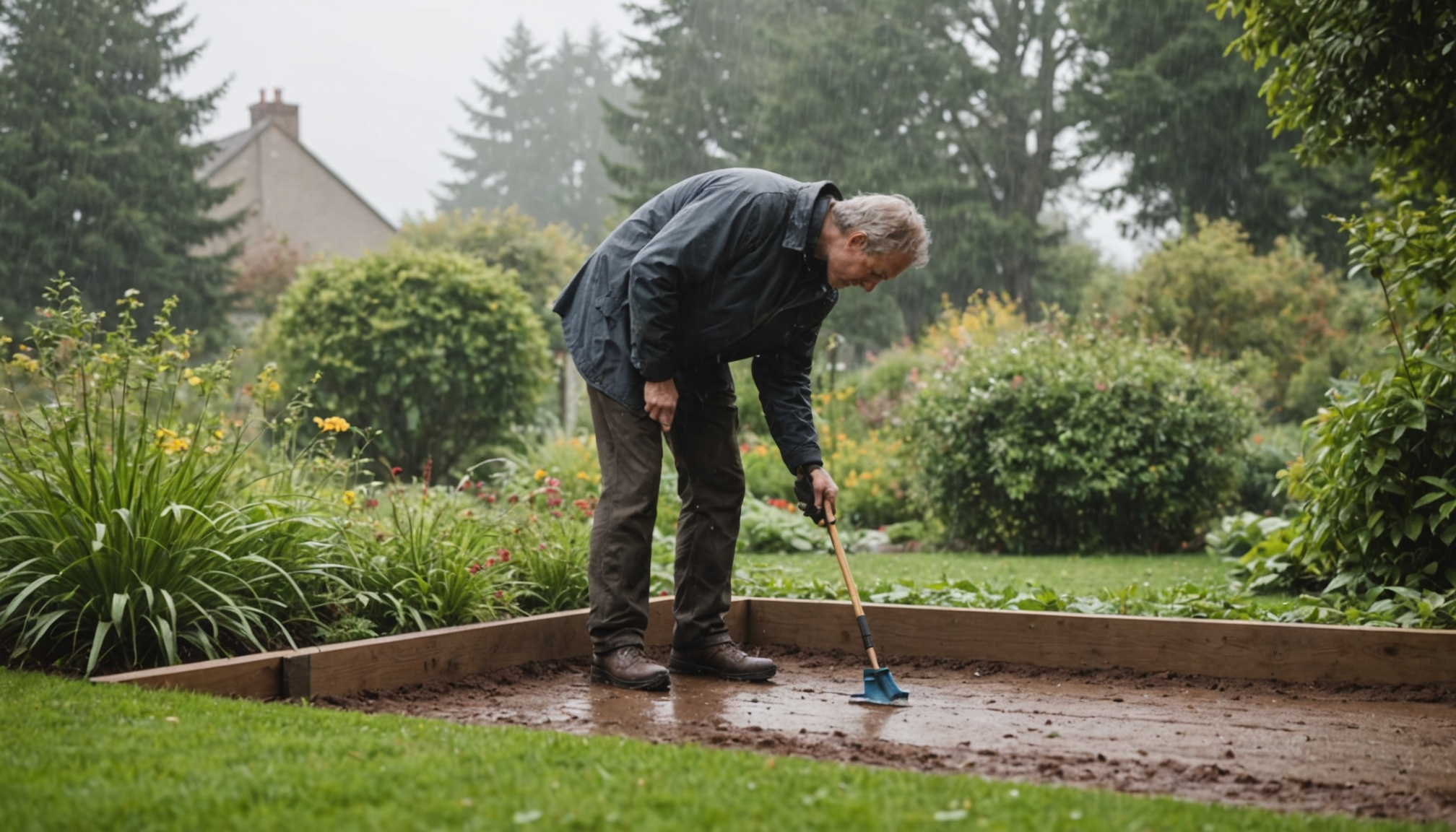 Build a Rain Garden for Heavy Downpours