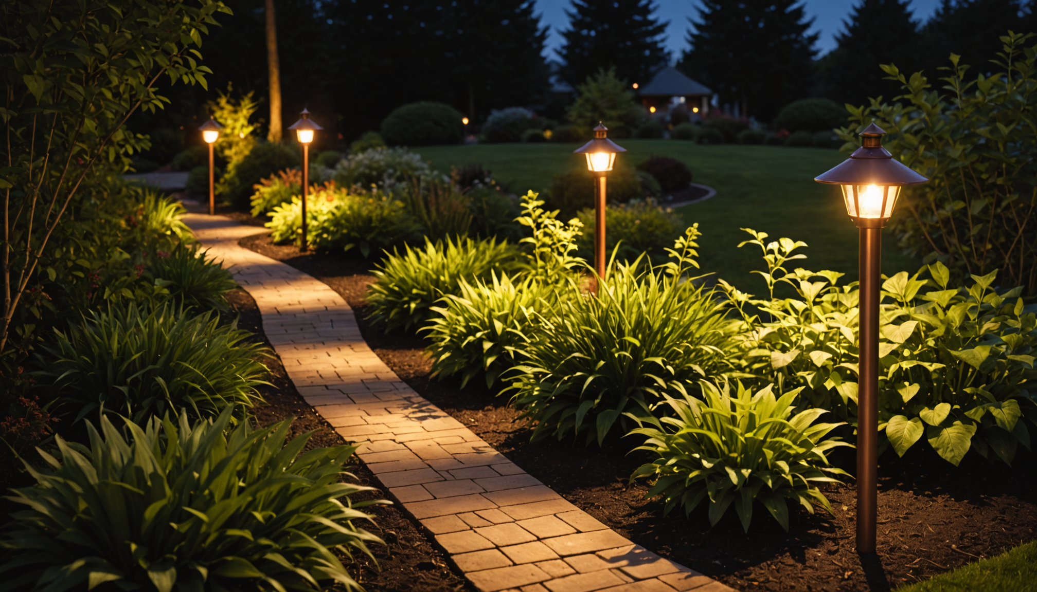Low-Voltage Landscape Lighting: Plan & Install