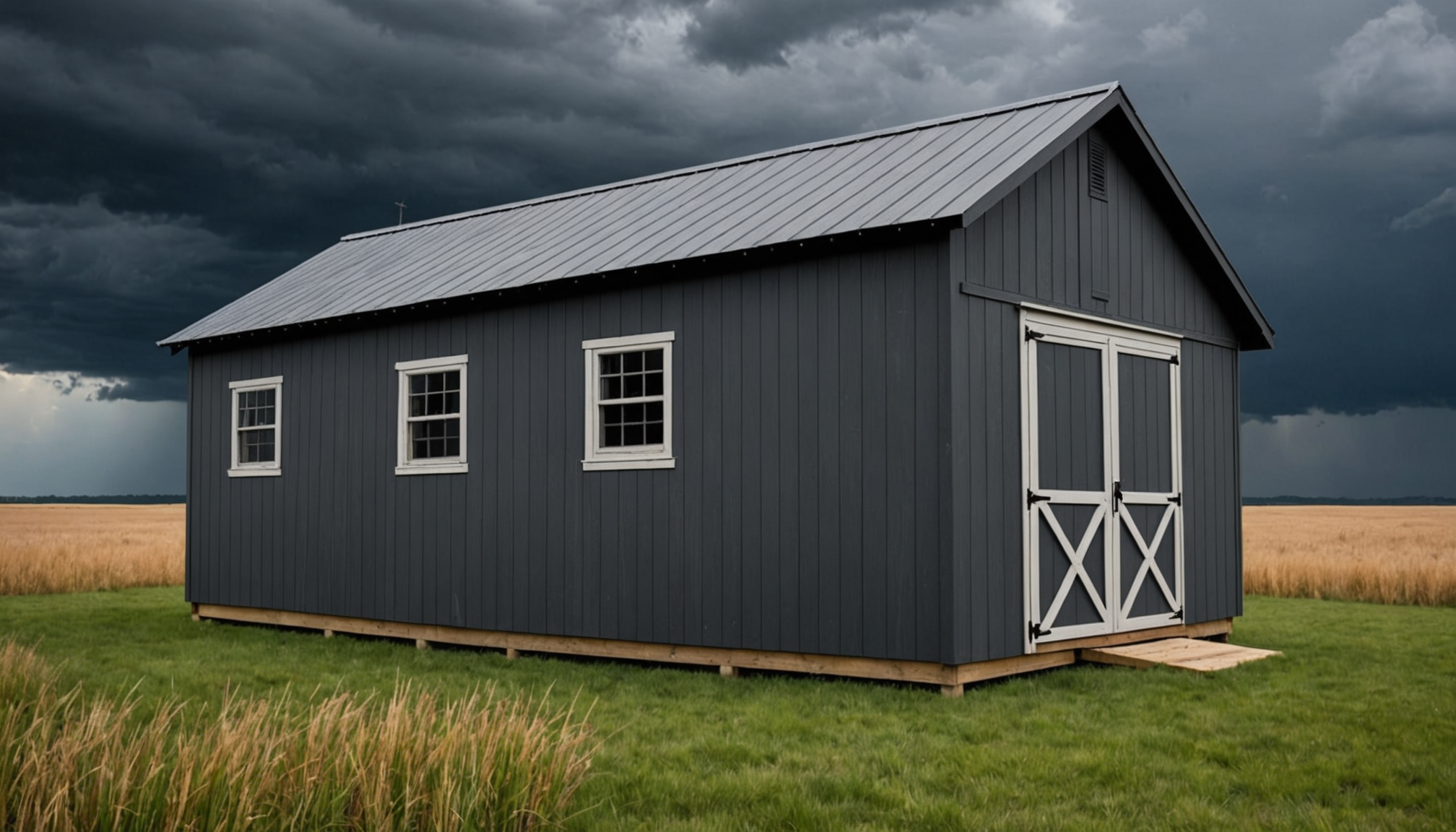 Secure Sheds & Playsets for Windstorms